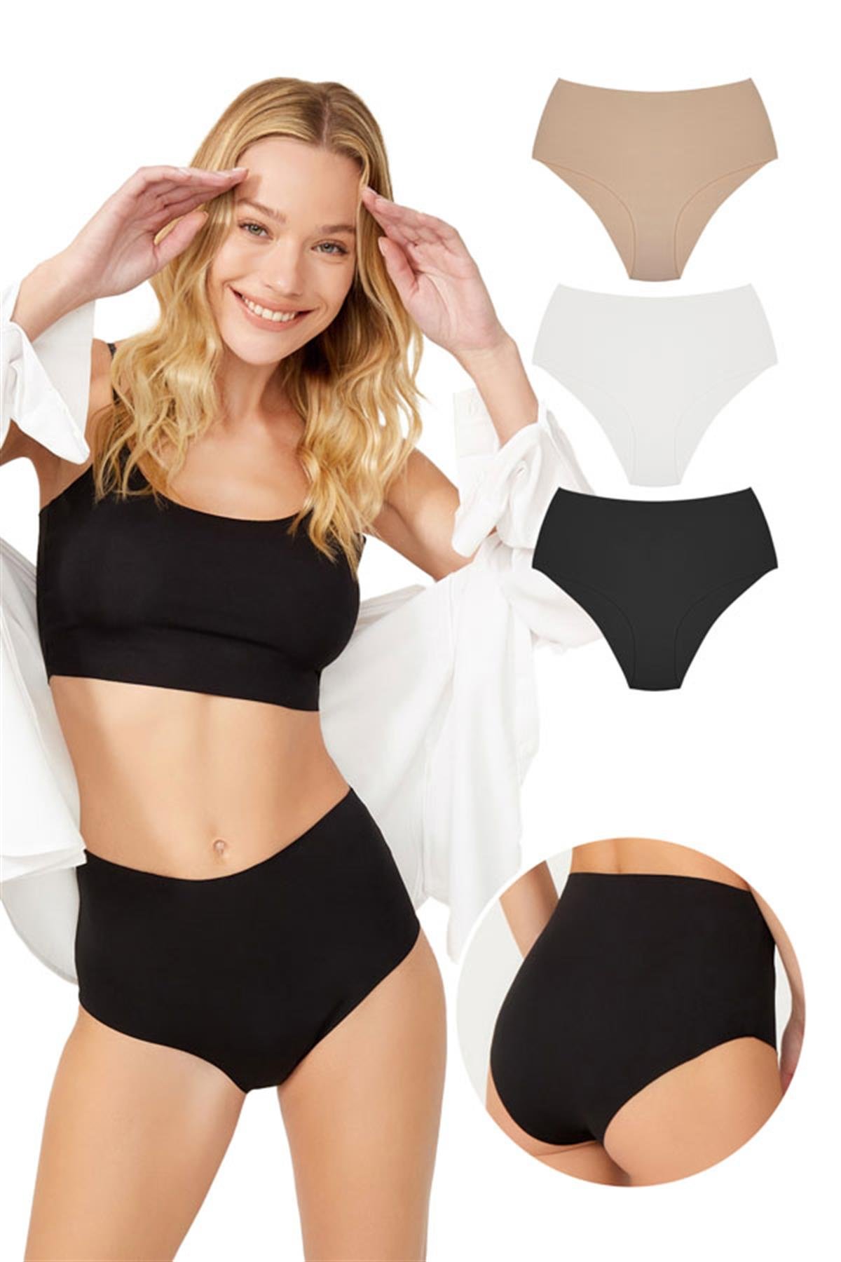 3'lü Mini Tanga Sandal